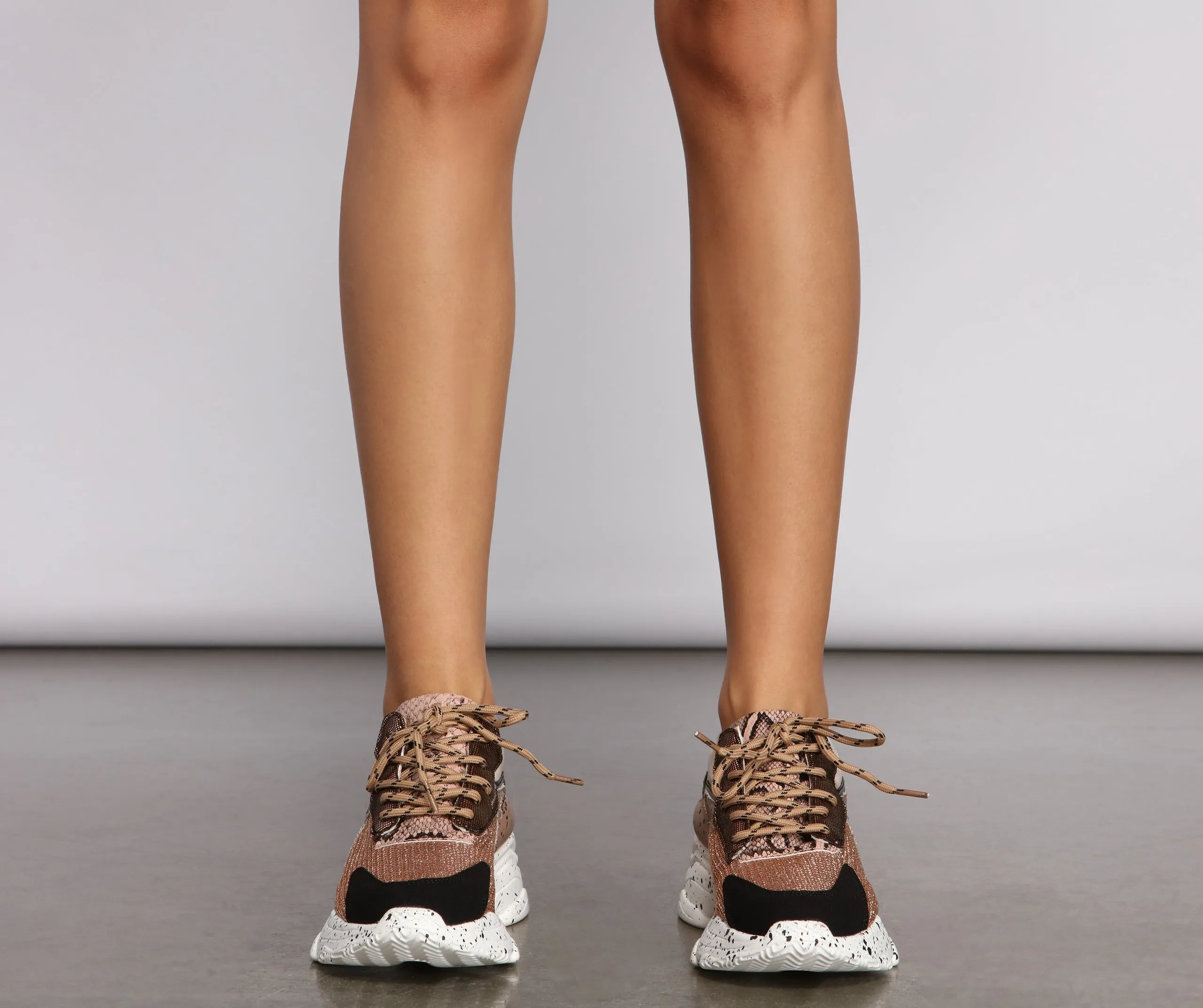 A Trendy Moment Chunky Sneakers