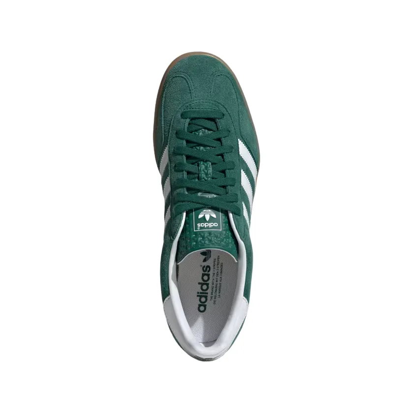 Adidas Originals scarpa sneakers da adulto Gazelle Indoor JI2062 verde-bianco-gomma