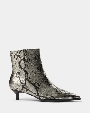 ALANASW BOOT - Gold snake