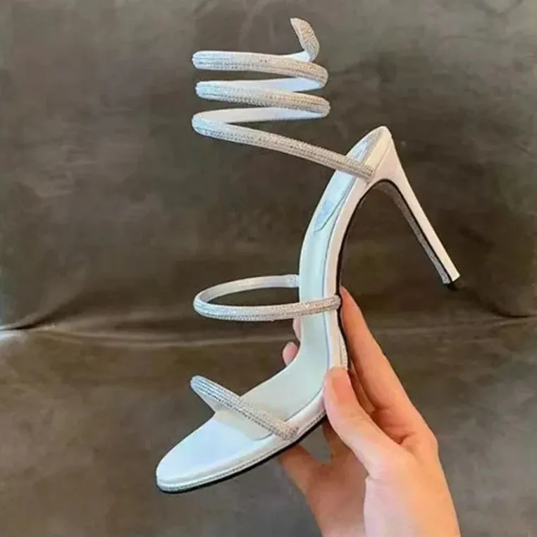 All Time Fav Snake Twine Heels