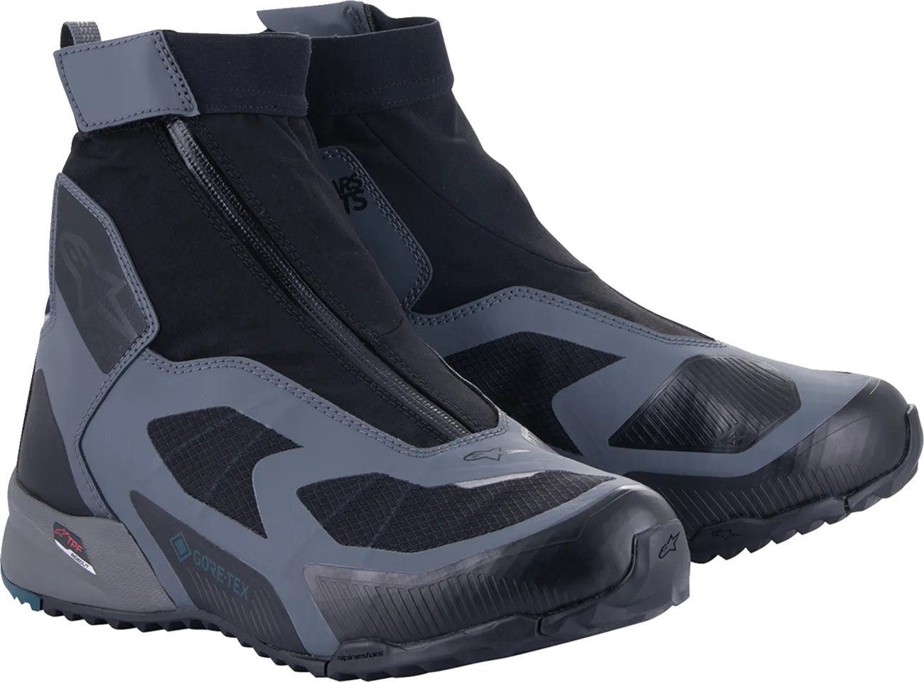 ALPINESTARS CR-8 Gore-Tex? Shoes - Black/Grey/Blue - US 13.5 2338224128513.5