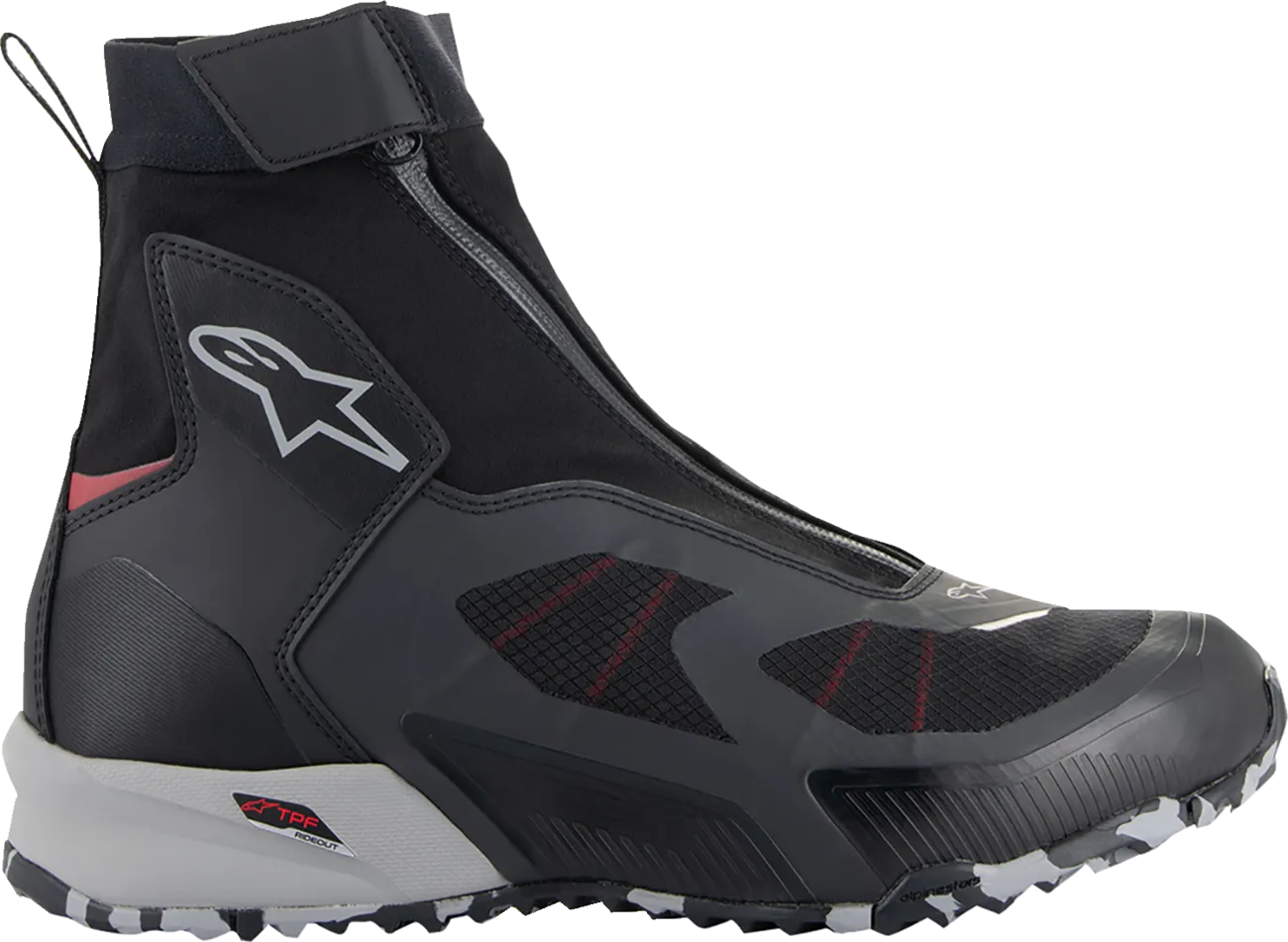 ALPINESTARS CR-8 Gore-Tex? Shoes - Black/Grey/Red - US 12.5 2338224122212.5