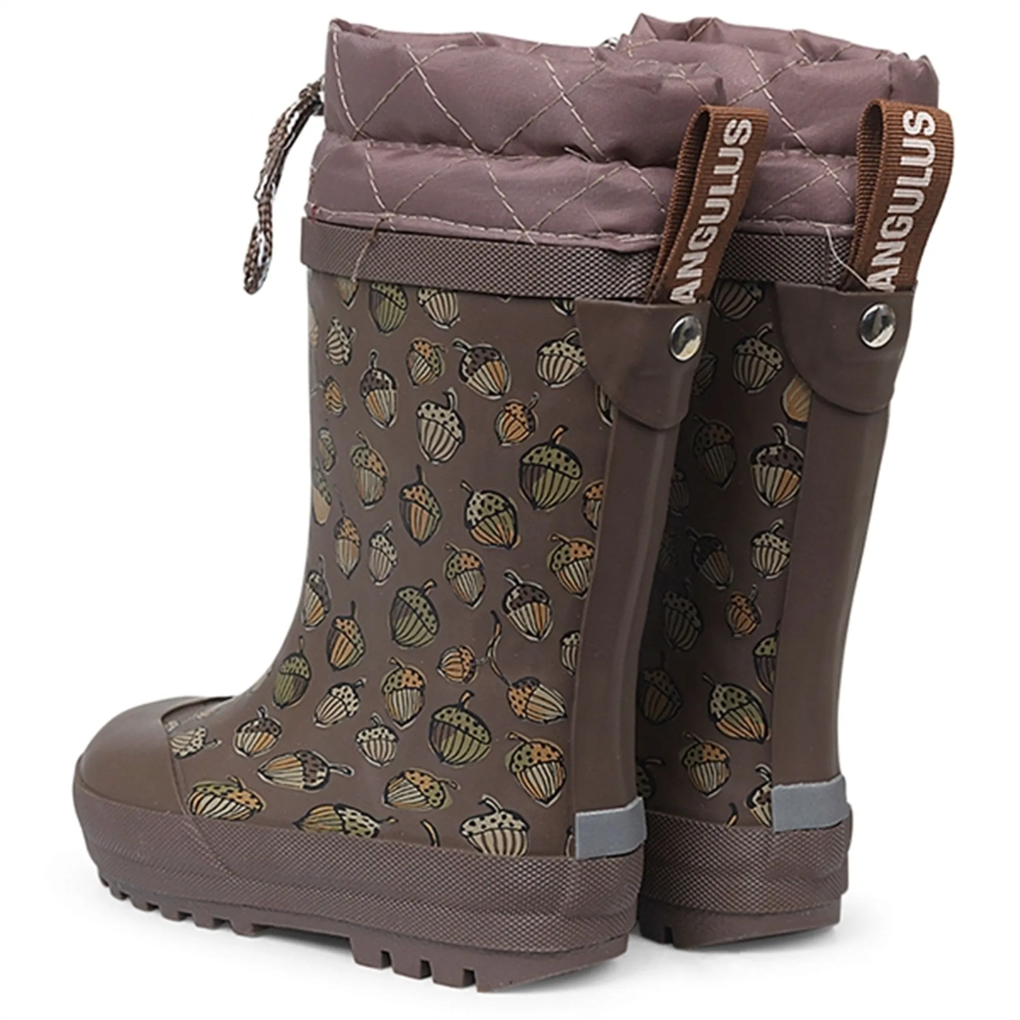 Angulus Thermo Rubber Boots Acorn Print