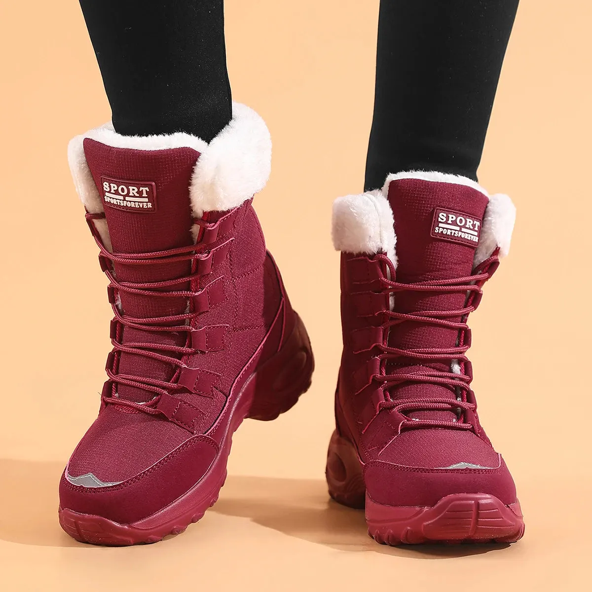 ASPEN | Laced Winter Snow Boot