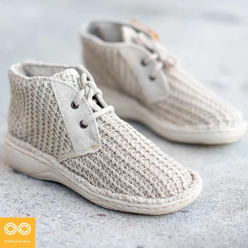 BADEN-BADEN Glue-Free Handmade Organic Hemp Shoes For Women