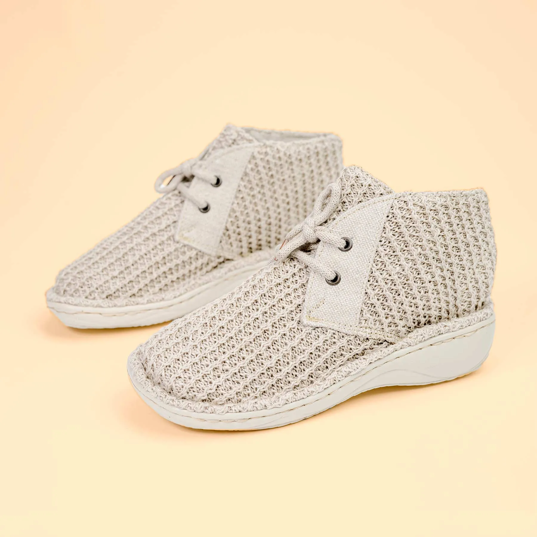 BADEN-BADEN Glue-Free Handmade Organic Hemp Shoes For Women