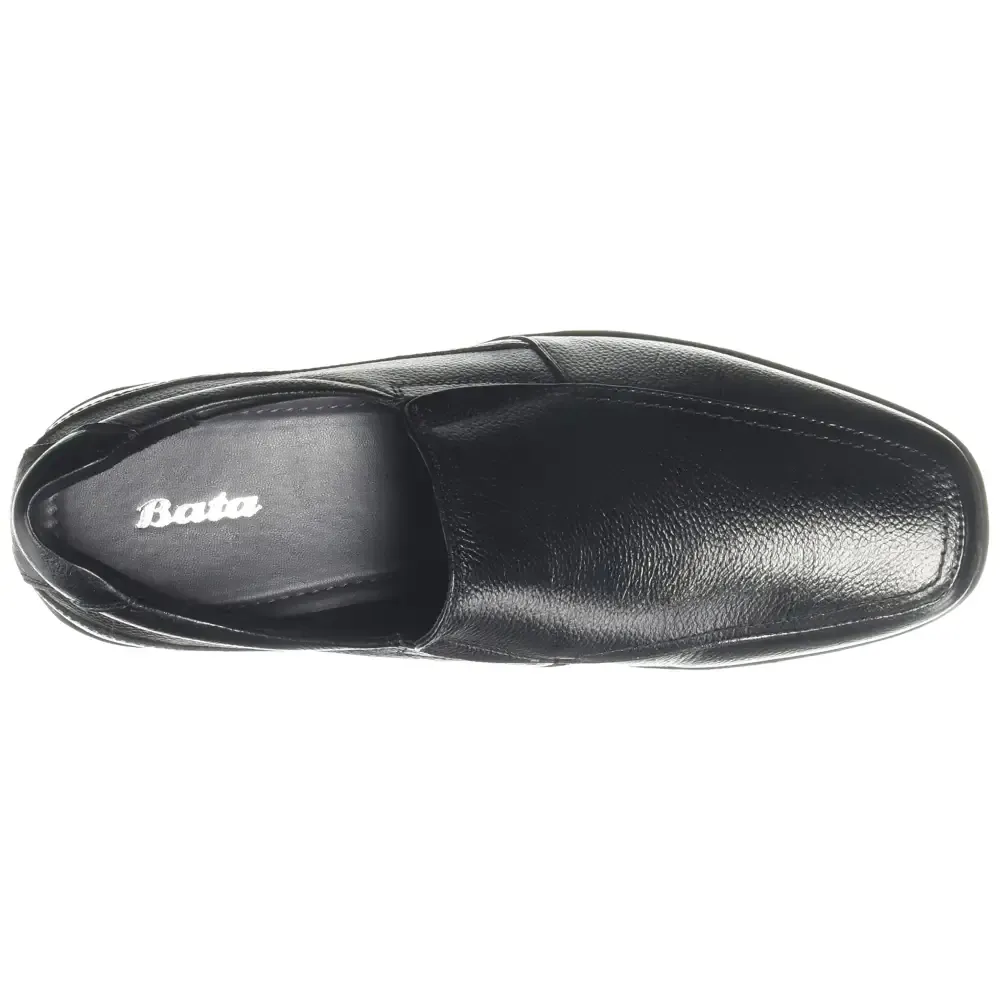 BATA Mens New Dune Slip ON E Black Sneaker