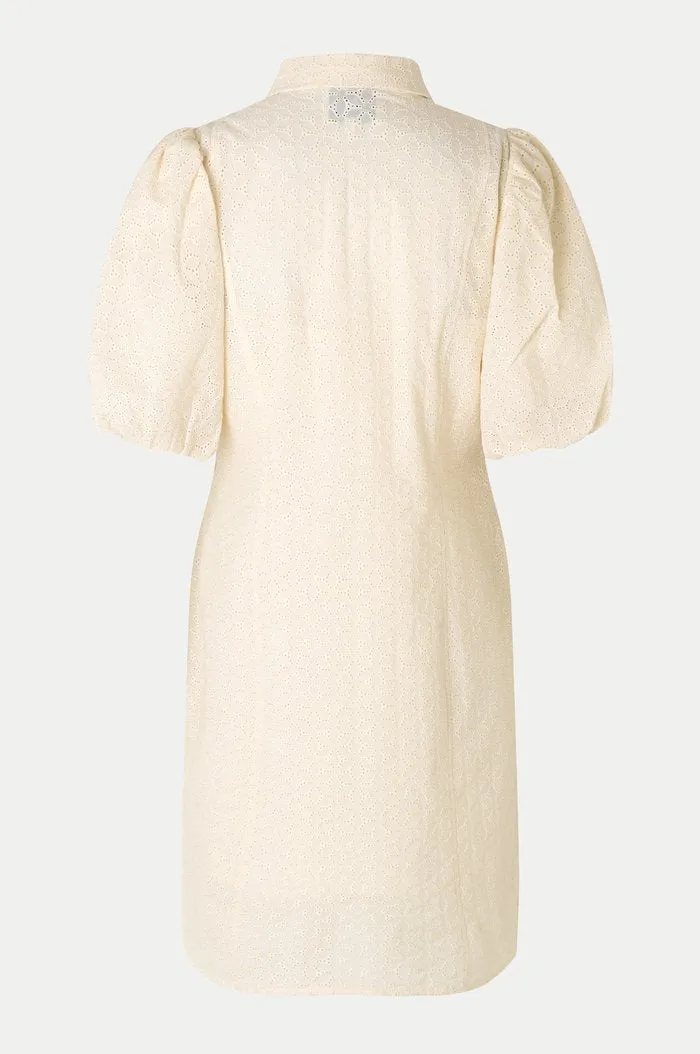 Bilbao Mini Dress - Parchment