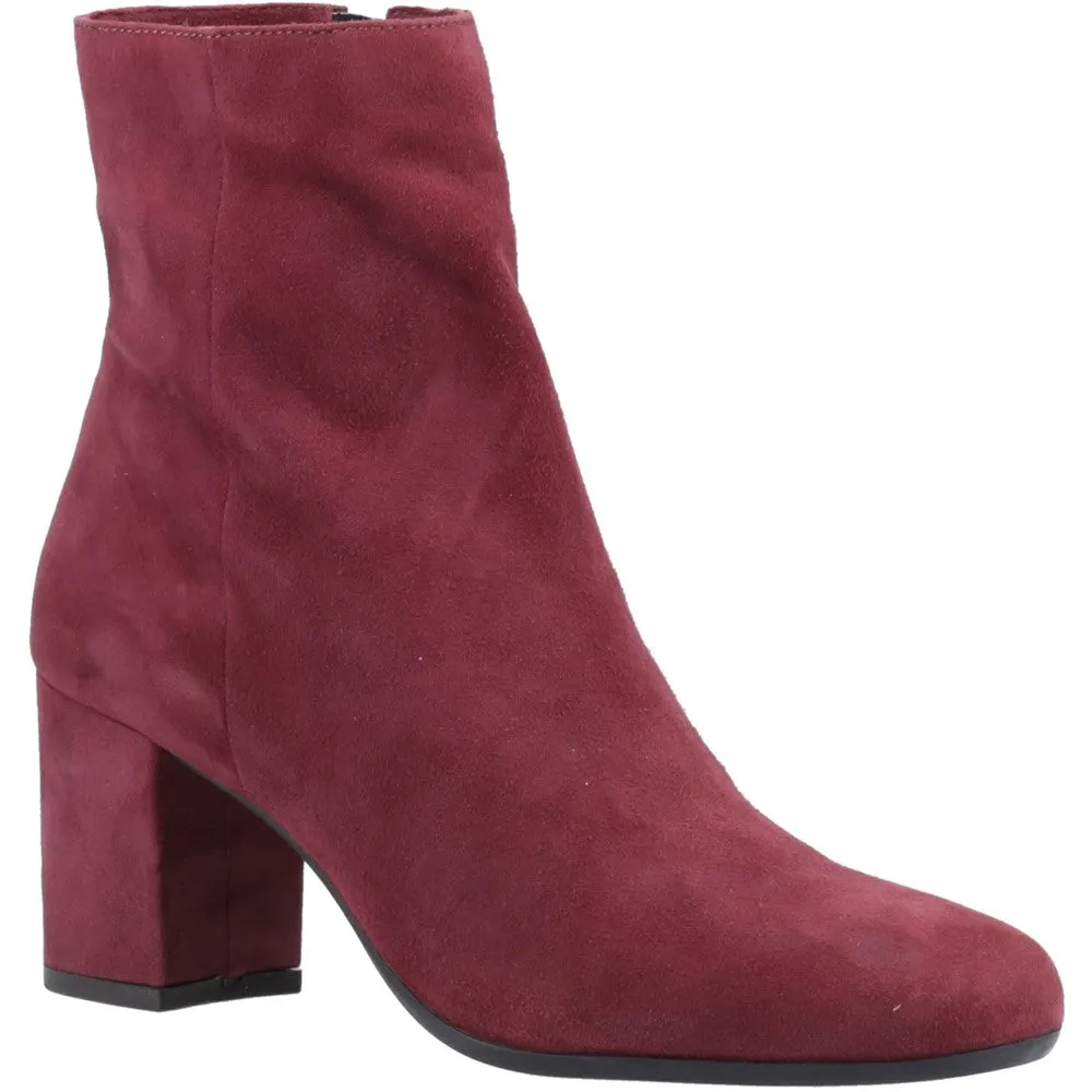 Bordeaux Octavia Ankle Boots