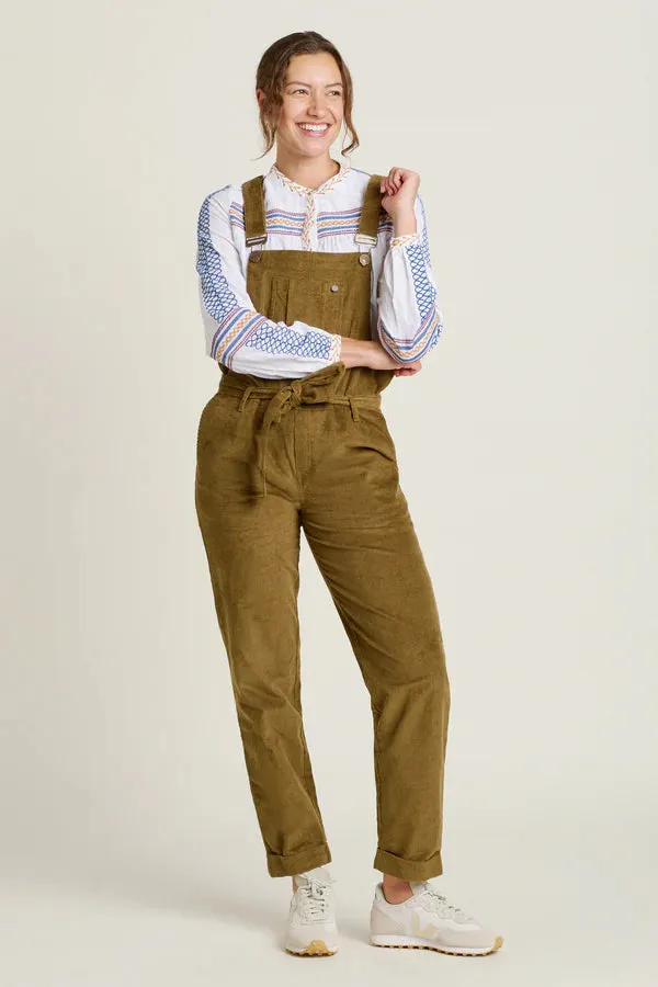 Brakeburn 16 Khaki Green Belted Cord Dungaree