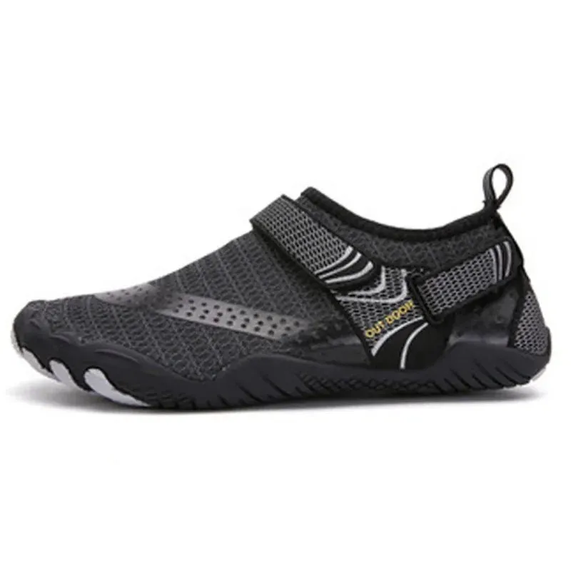 Breathable Quick-Dry Aqua Shoes | Non-Slip Water Shoes for Men & Women | Plus Size Beach Sneakers