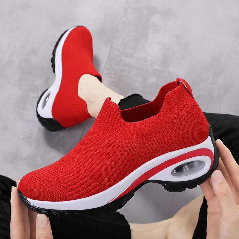 Cilool Comfortable Breathable Platform Sneakers