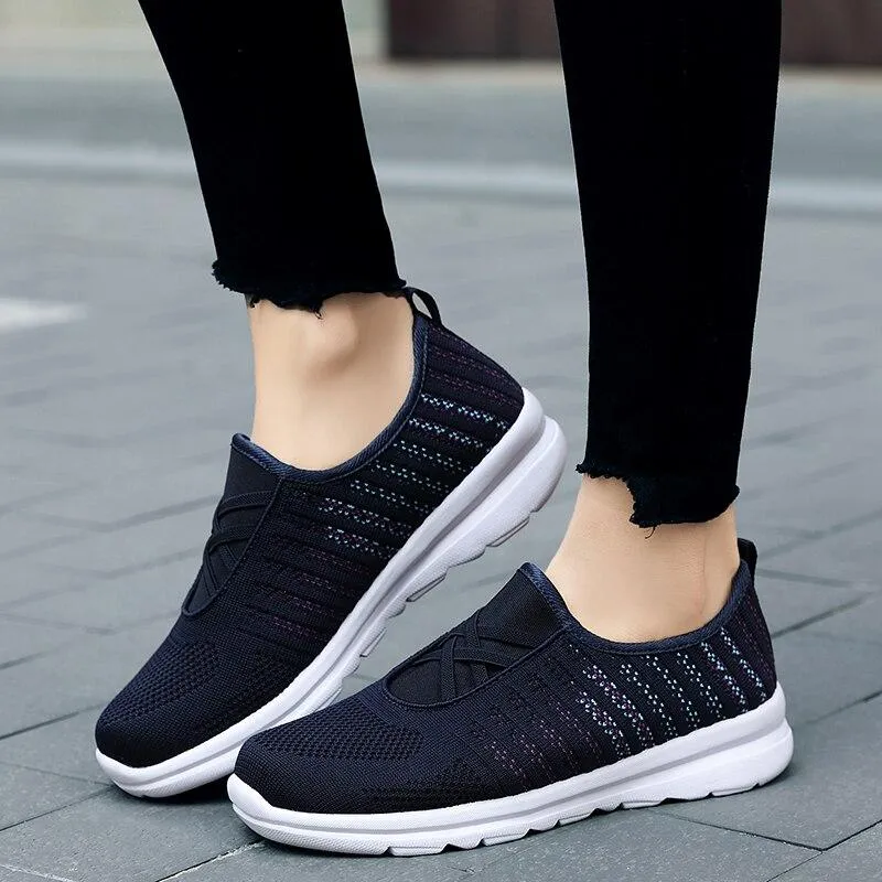 Cilool Mesh Breathable Sports Shoes Women's Light Running Shoes