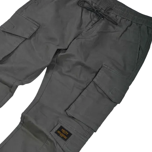 CUTTY JAYDEN UTILITY CARGO PANTS Olive