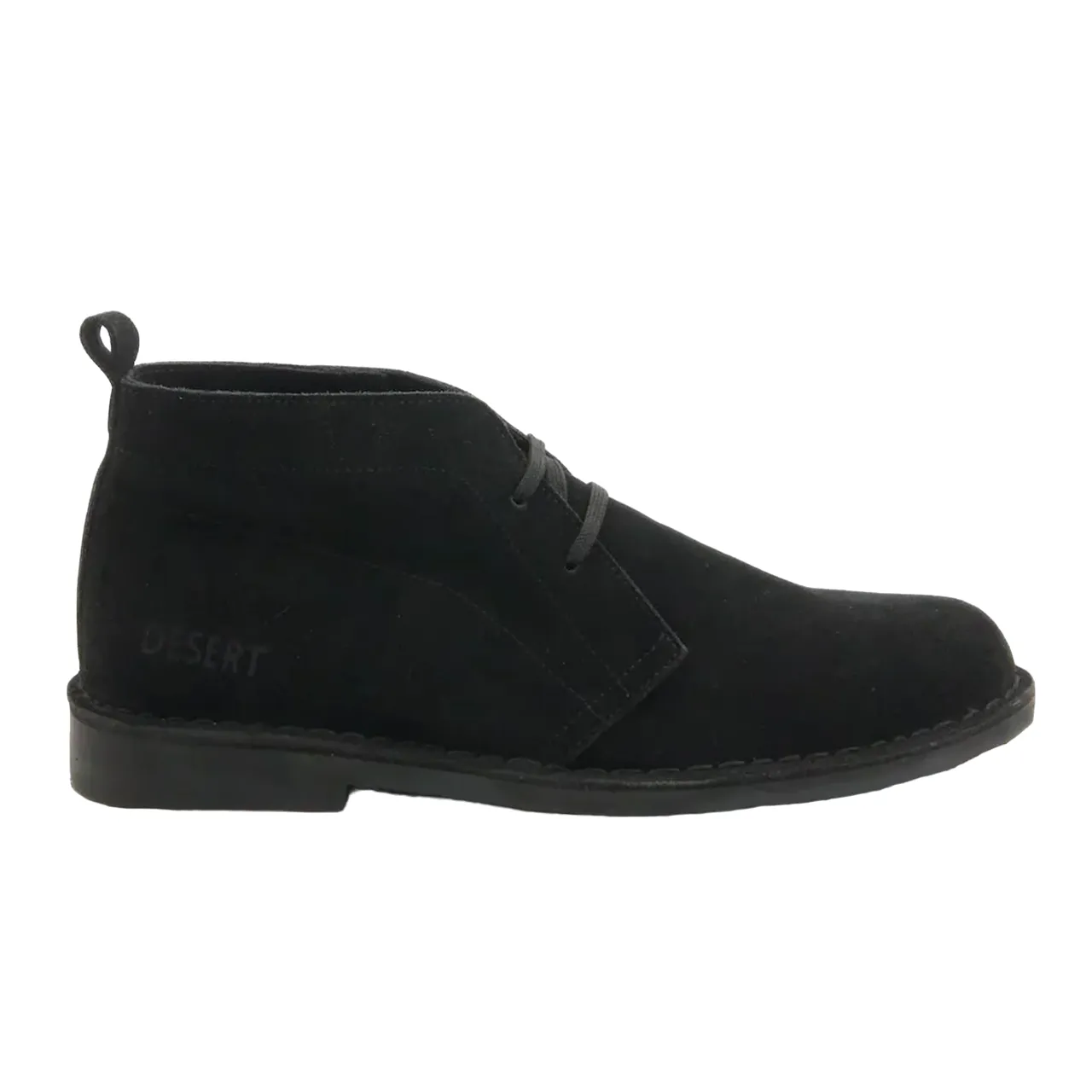 Desert Vellie  Suede Black Boot