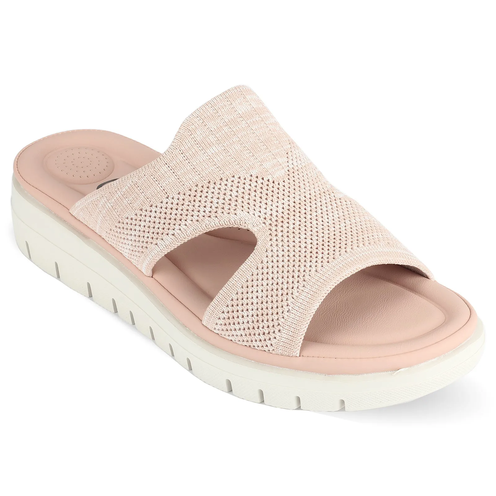 Eden women's knit textured slip-on mule