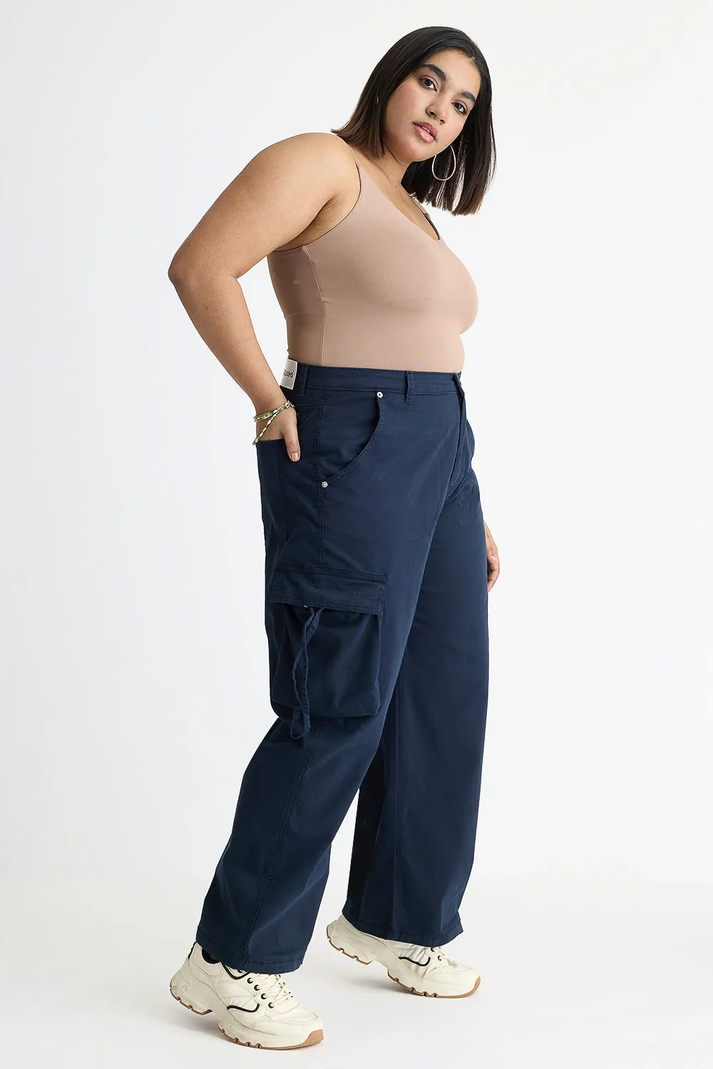 Elite Blue Curve Cargo Pants