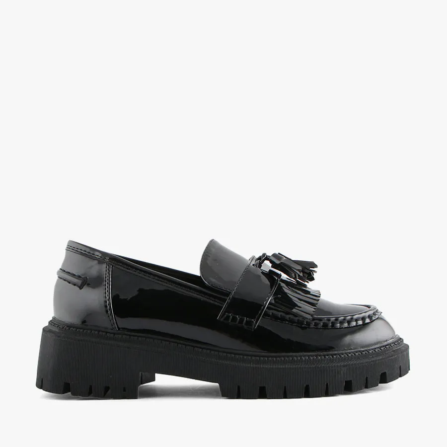 EXED BLACK PATENT