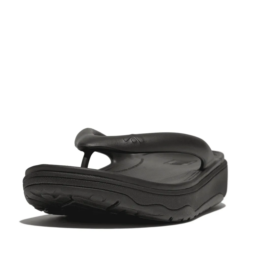 Fitflop Relieff Recovery Toe Post Sandals Black