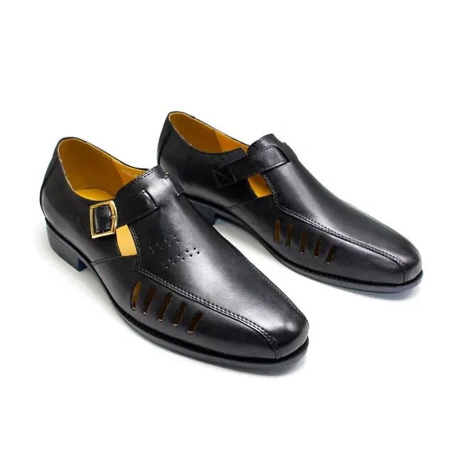 Hollow Out Breathable Dress Shoes