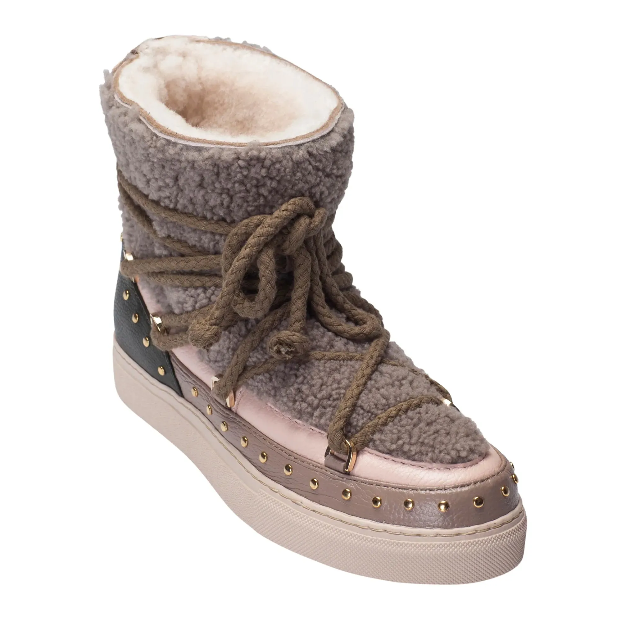 Inuikii Womens Curly Rock Olive