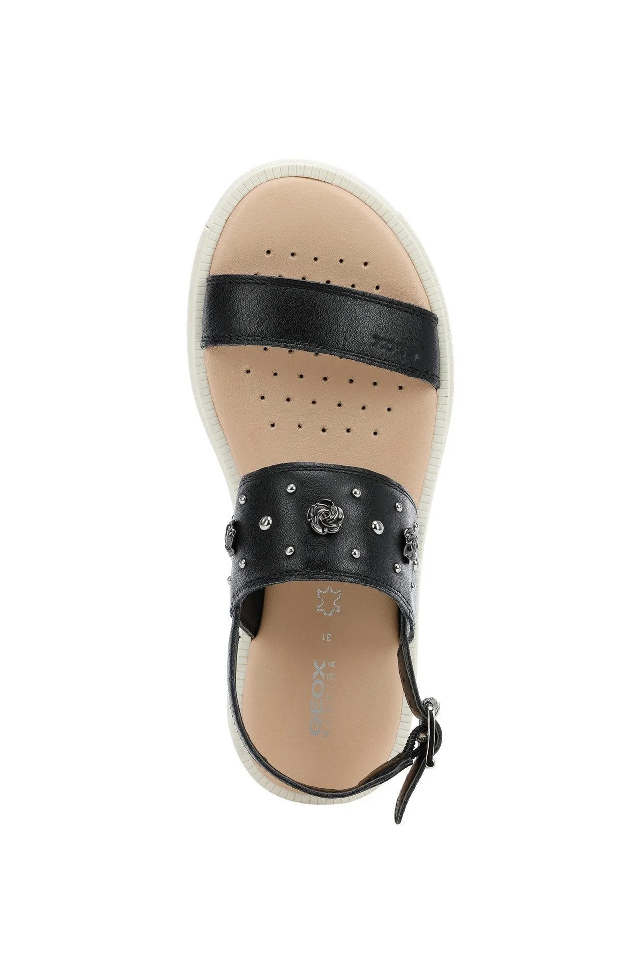 J SANDAL REBECCA GIRL E-J02BLE00085C9999