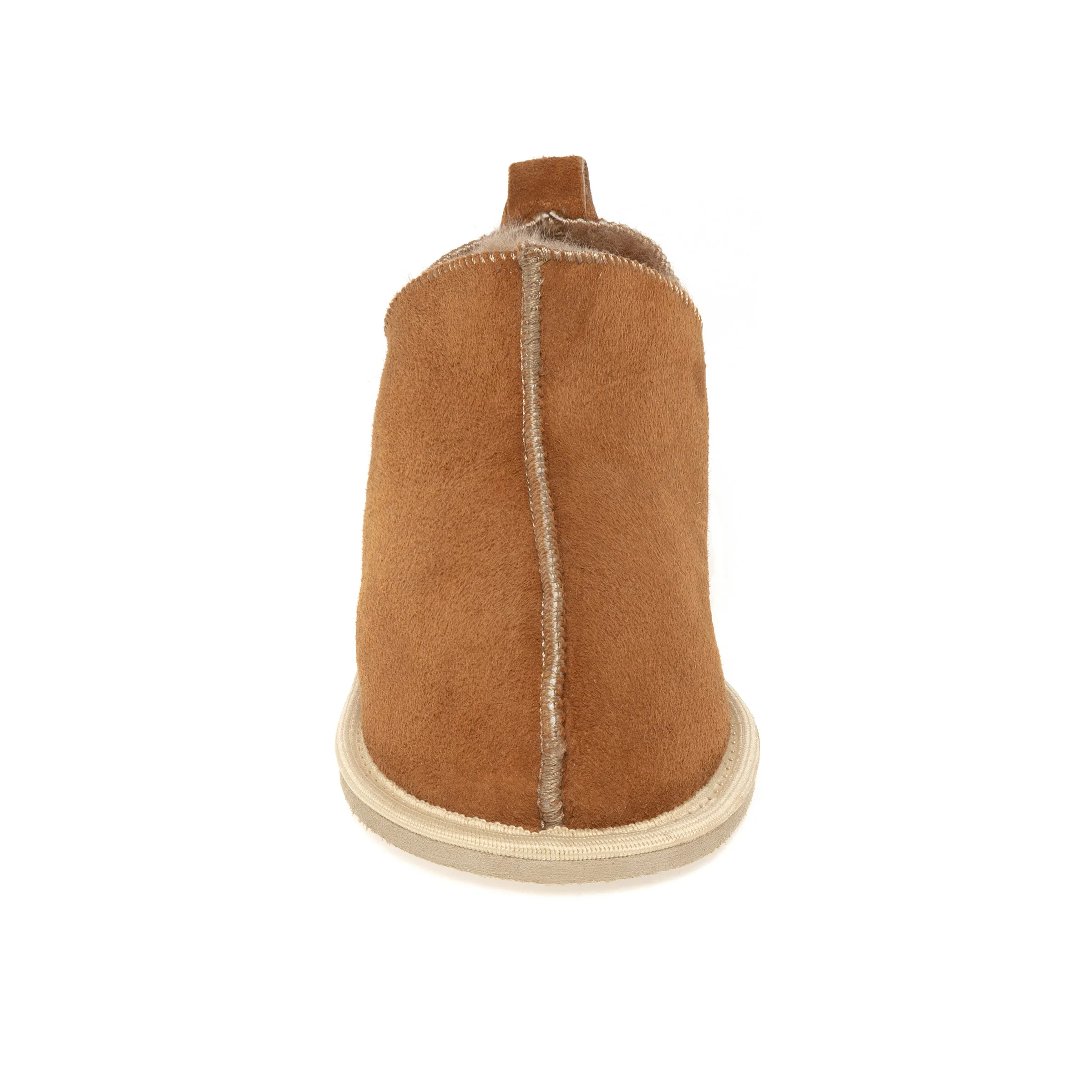 Kids Alpin Sheepskin Slippers - Chestnut