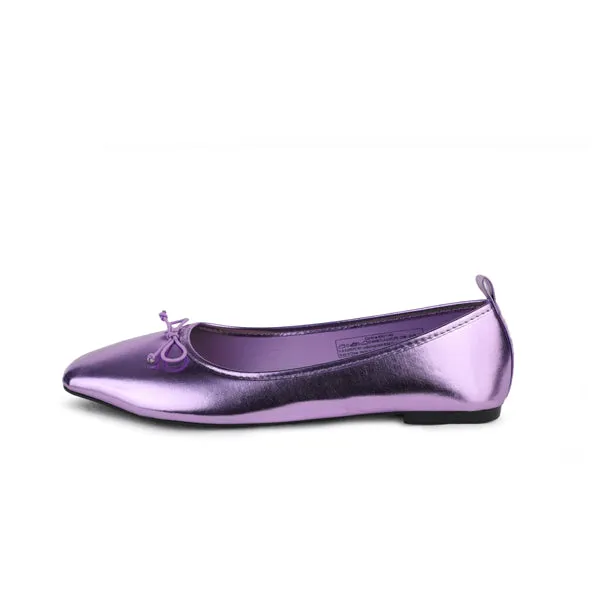 LAVENDER GLOW BALLET FLATS