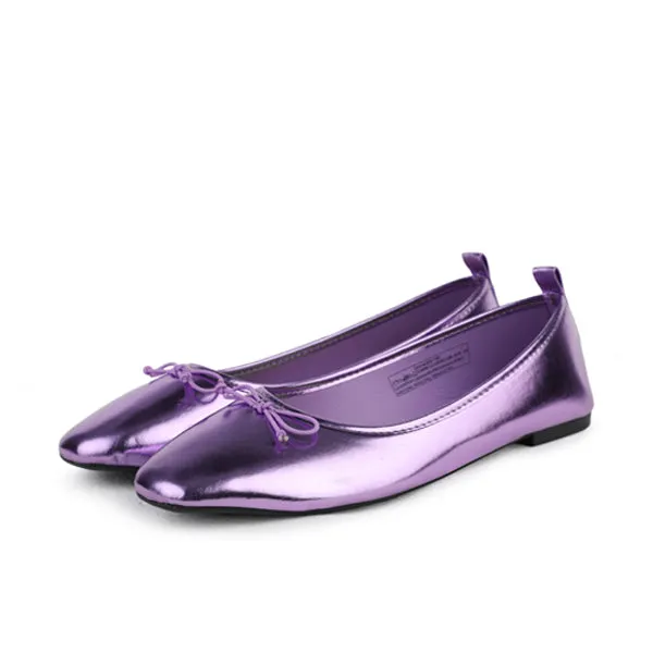 LAVENDER GLOW BALLET FLATS