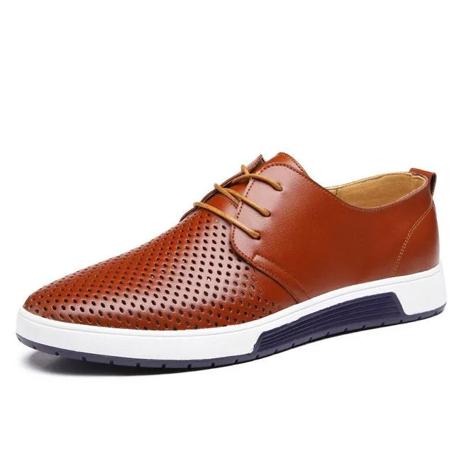 Leather Breathable Casual Shoes