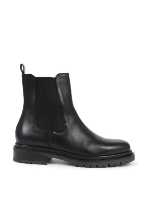 Leather Chelsea ankle boots