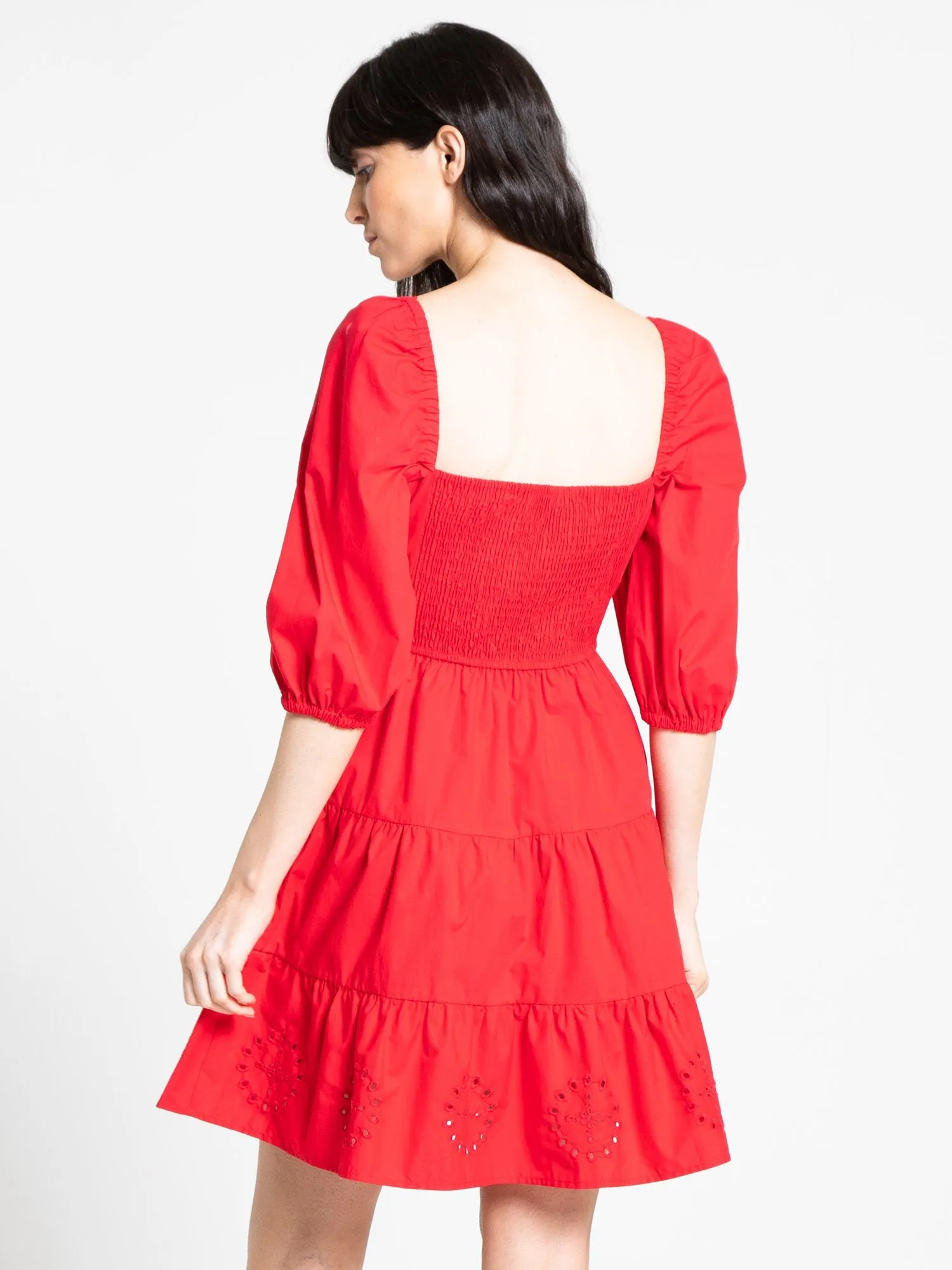 Lena Puff Sleeve Poplin Mini Dress - Brands We Love