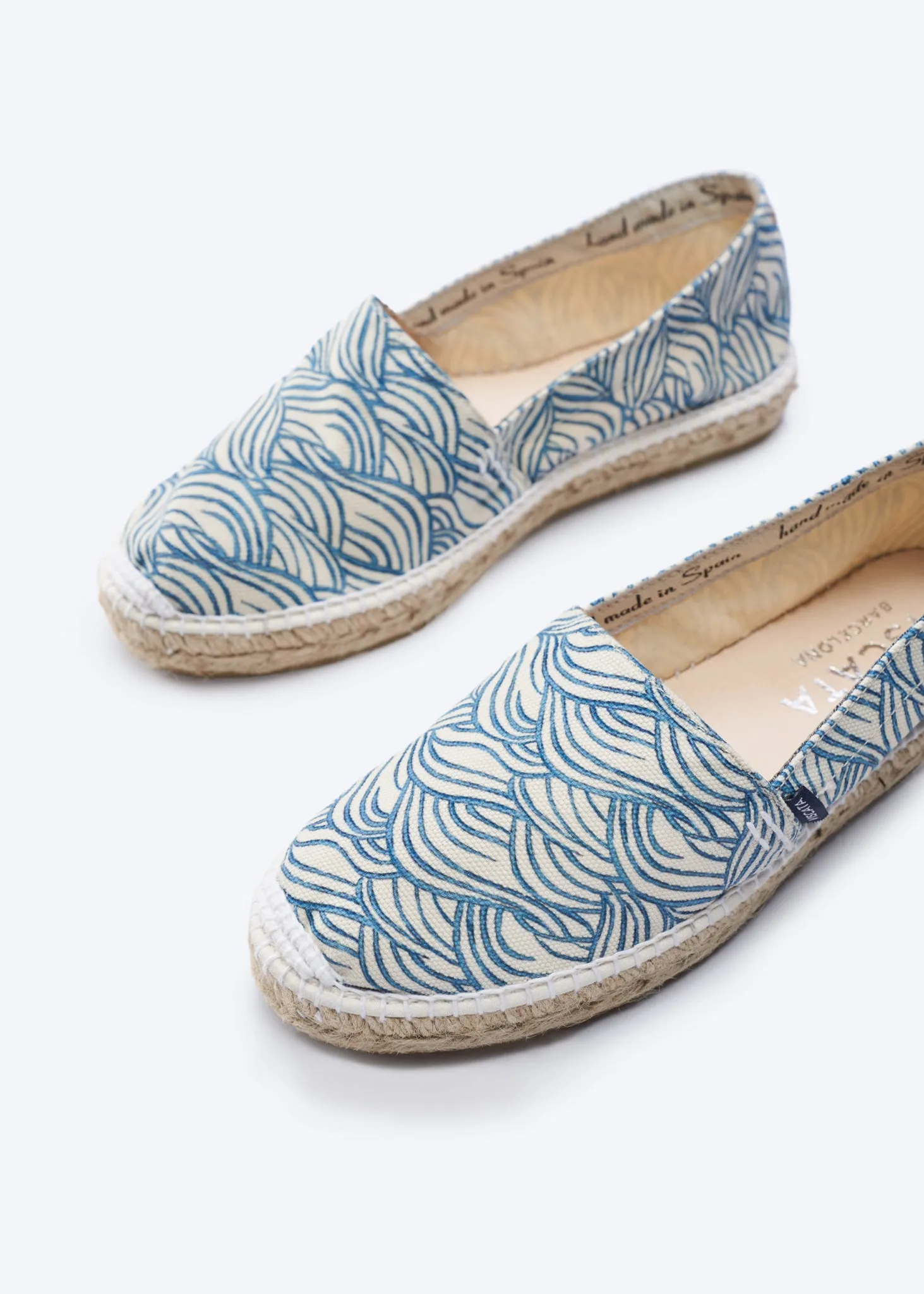 Llafranc Limited Edition Canvas Espadrille Flats