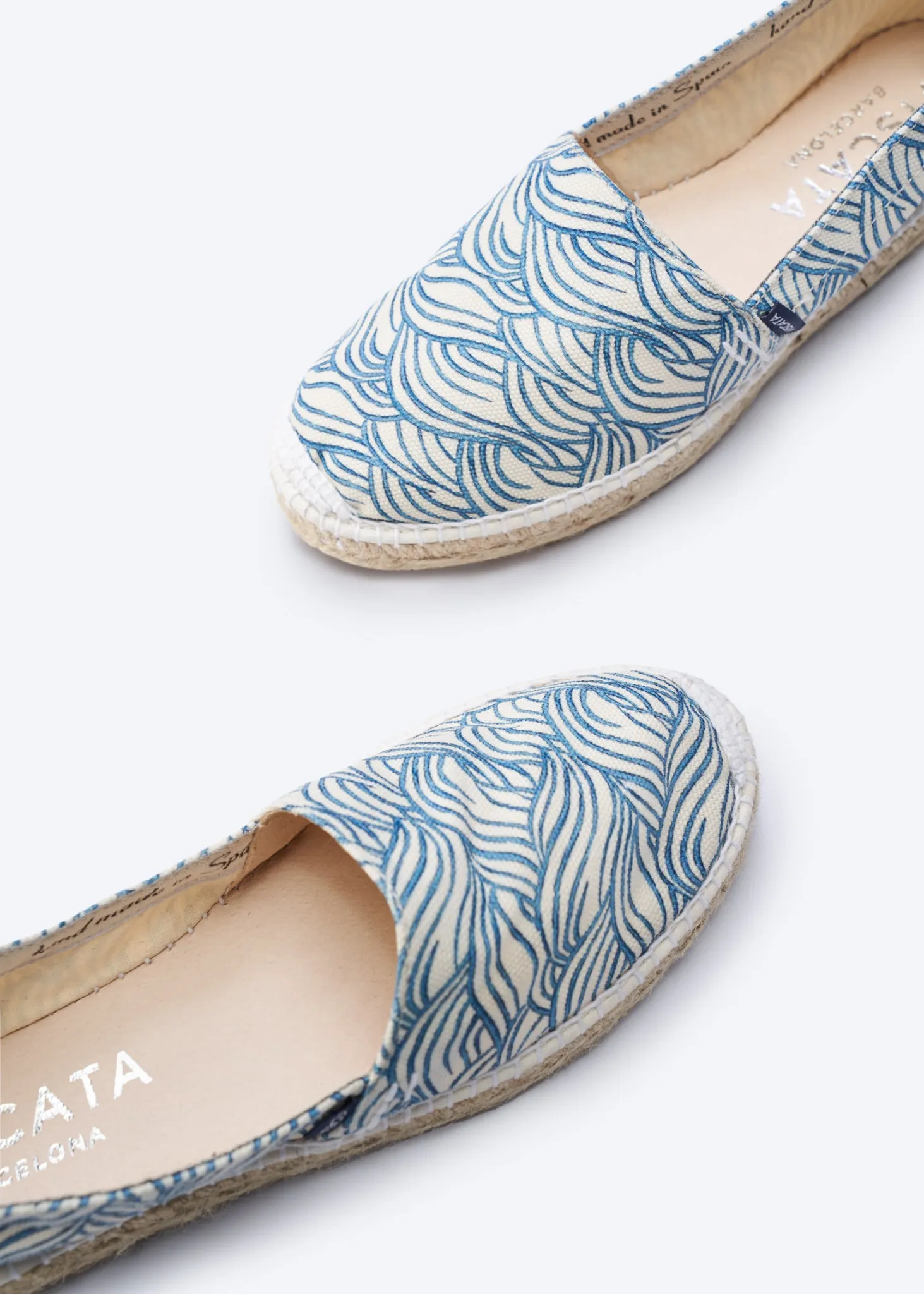 Llafranc Limited Edition Canvas Espadrille Flats