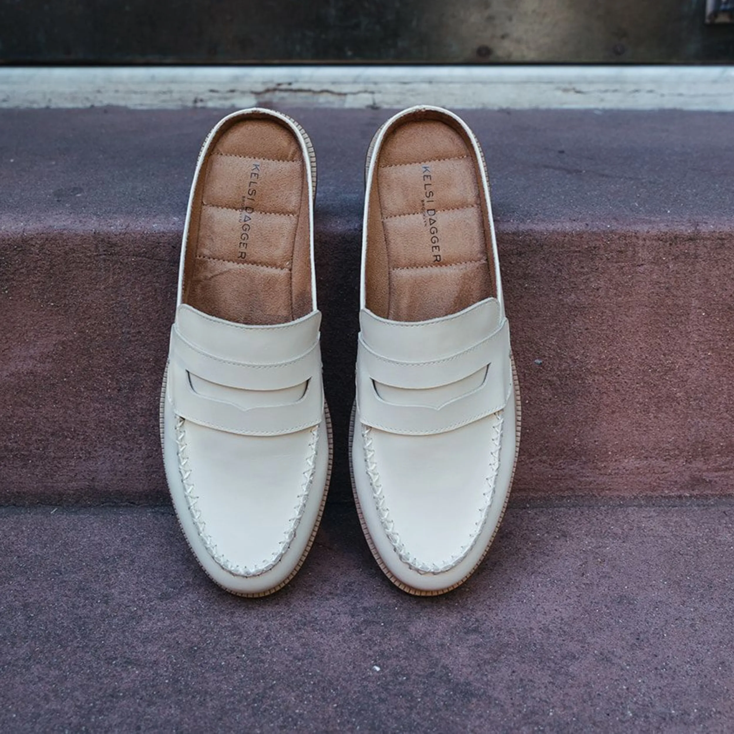 Lock Salt Loafer Mules