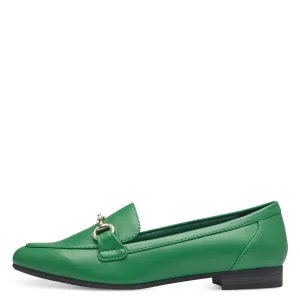 Marco Tozzi Green Loafer: Urban Elegance with Comfort