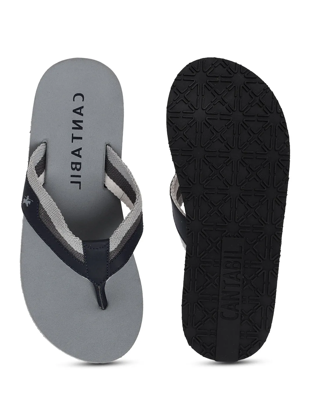 Men Grey Slipper