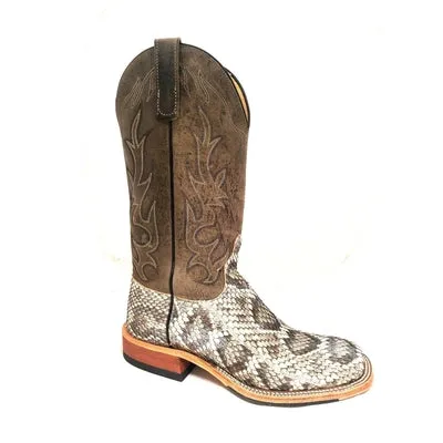 Men’s Anderson Bean Square Toe Rattlesnake Boots 320030