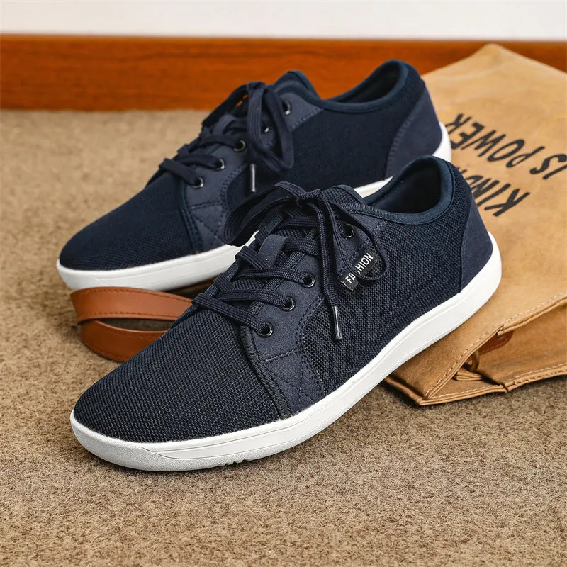 Men's Low-top Lace-up Mesh Breathable Casual