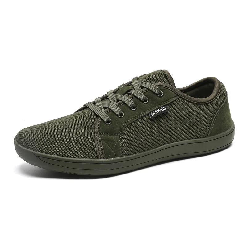 Men's Low-top Lace-up Mesh Breathable Casual