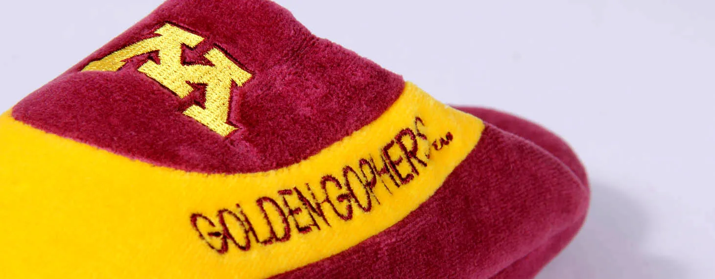 Minnesota Golden Gophers Low Pro Indoor House Slippers