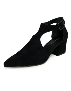 Moreno Heels Black Suede