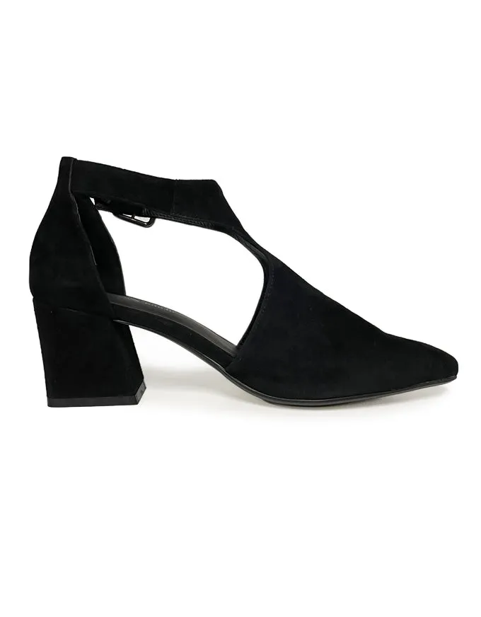 Moreno Heels Black Suede