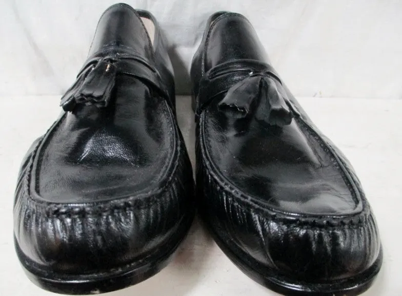 NEW Mens NUNN BUSH TASSEL PATENT Leather Dress Shoes BLACK 12