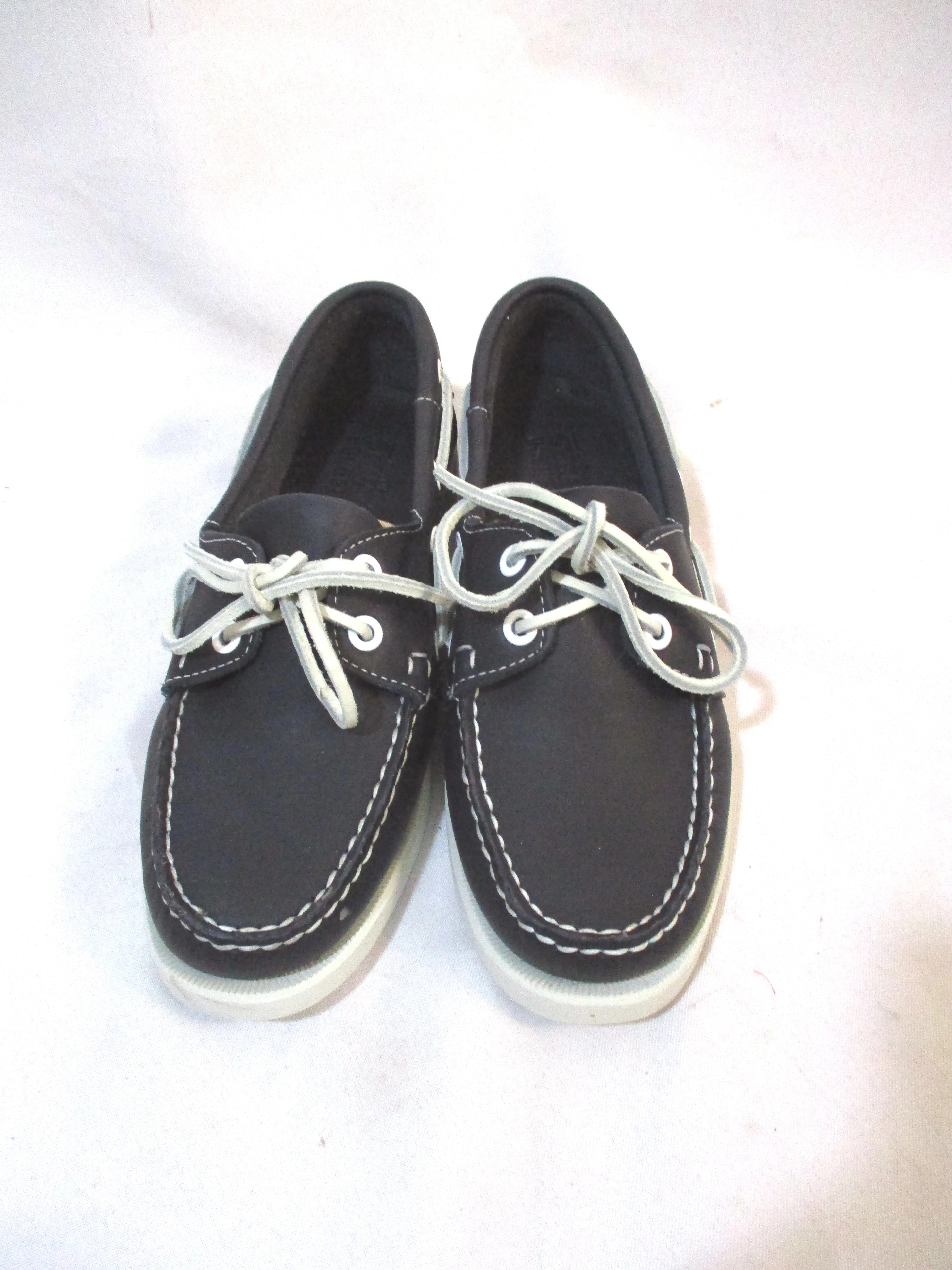 NEW SEBAGO DOCKSIDERS Leather Mocs Boat Shoe Preppy BLUE NITE 6