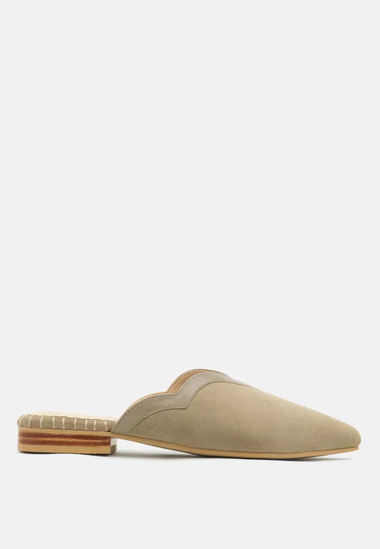 Orla Classic Suede Walking Mules