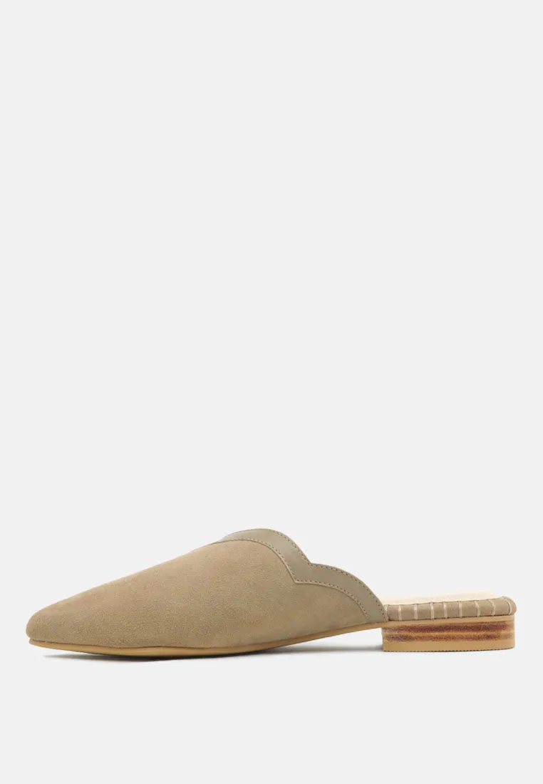 Orla Classic Suede Walking Mules