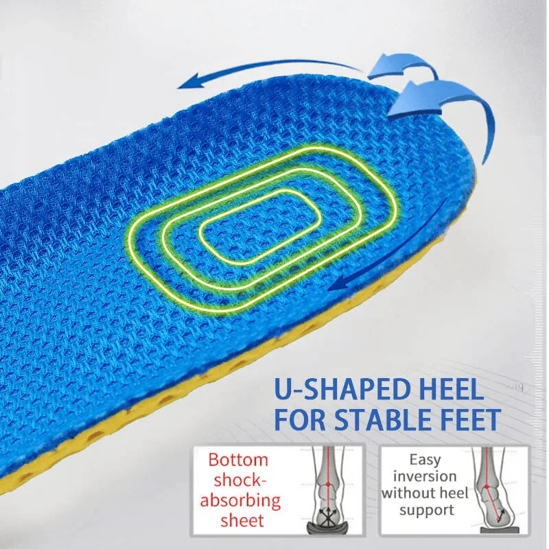 Orthopedic Breathable Mesh Insoles for Shoes - SF0545