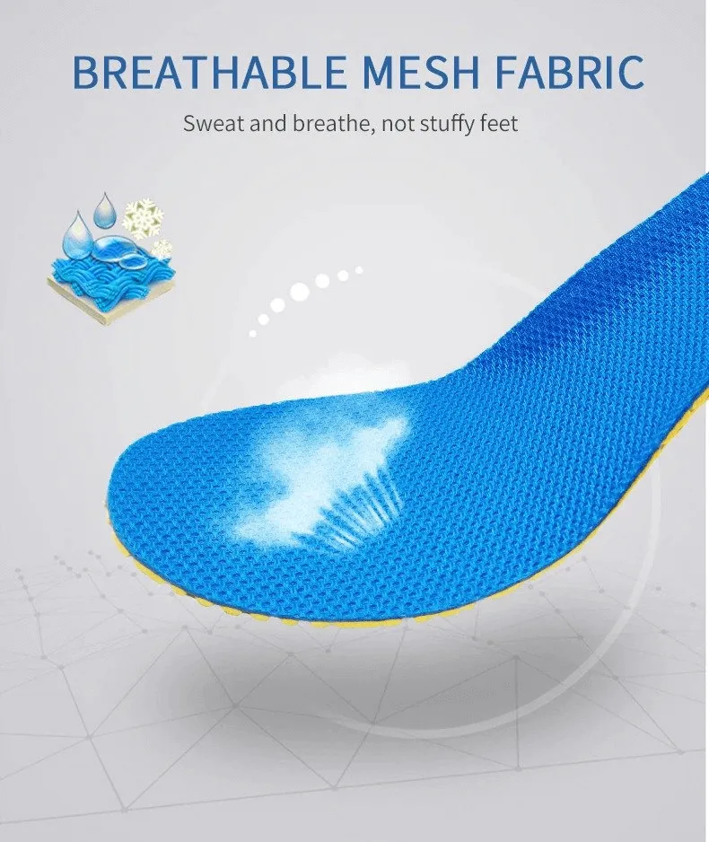 Orthopedic Breathable Mesh Insoles for Shoes - SF0545