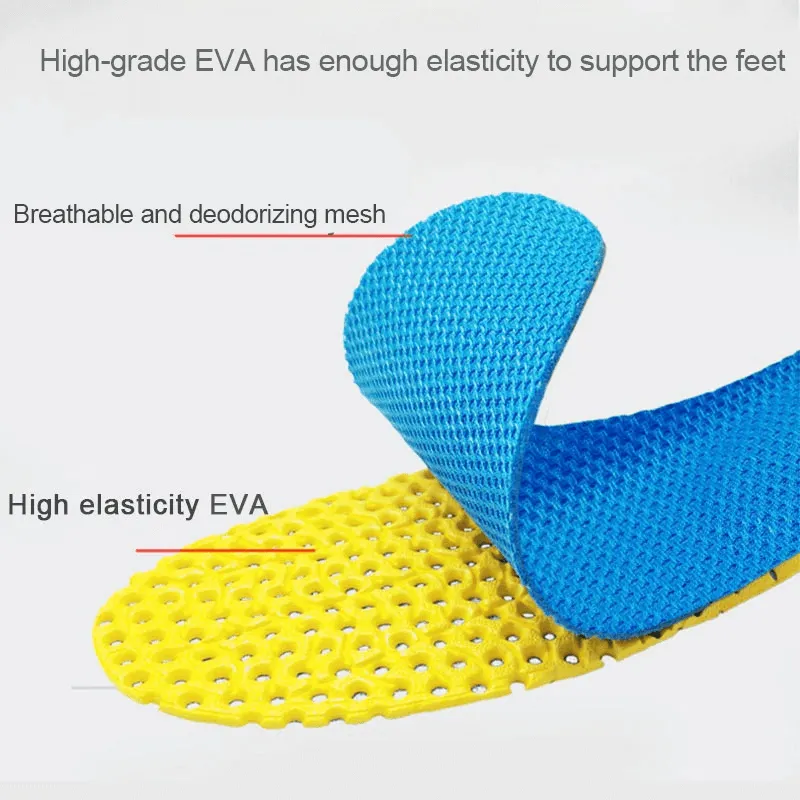 Orthopedic Breathable Mesh Insoles for Shoes - SF0545